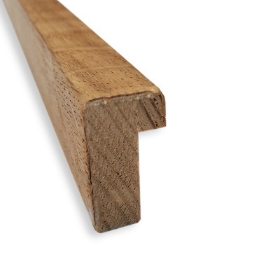Carlisle Blonde Narrow Wood Picture Frame 11x14 with White Mat