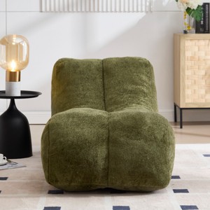 Polyester Bean Bag Sofa Chair with Sponge Filling for Adults, Soft Plump Seat for Gaming and Reading, Lightweight and Compressed-Baofuwish - 1 of 4