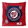 MLB Washington Nationals Connector Velvet Reverse Pillow - 2 of 3