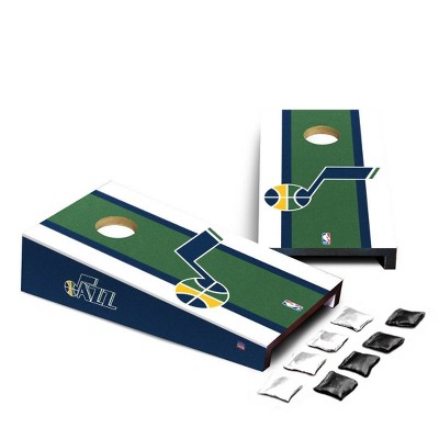 NBA Utah Jazz Desktop Cornhole Board Set