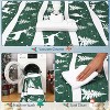 Rugs Washable for Christmas Home Decor Indoor Non Slip Carpet Soft Low Pile with Xmas Tree Reindeer Snowflake for Living Room - 4 of 4