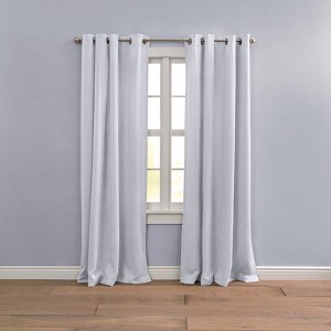 BrylaneHome BH Studio Room-Darkening Grommet Panel - 1 of 4