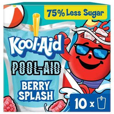 Kool-Aid Summer Blast Boomin' Berry Juice Boxes - 10pk/6 fl oz Pouches