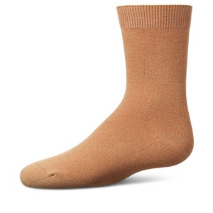 Memoi Toddler's and Kids' Basic Soft Rayon from Bamboo Crew Socks - 1 of 4