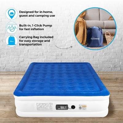 SoundAsleep Dream Series Air Mattress with ComfortCoil Technology & Internal High Capacity Pump