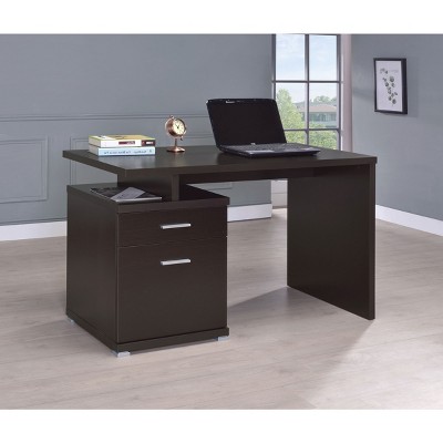 Grungis 47 Inch Office Desk with 1 Drawer and 1 Cabinet,Computer Desk for Home Office,Company