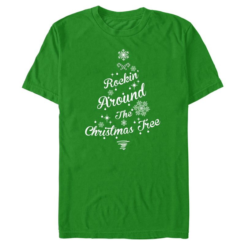 Men's Lost Gods Rockin Christmas T-Shirt, 1 of 6