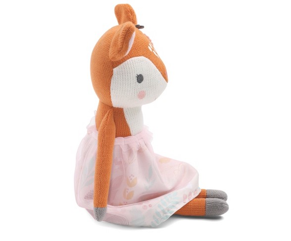 Peanut Shell Meadow the Deer Knit Plush