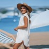 Women's Pure Cotton Button-Down Beach Cover-Up Dress - Cupshe - 2 of 4