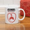Gamer At Heart Video Game Controller 11 Oz Ceramic Stoneware Coffee Mug - 2 of 2