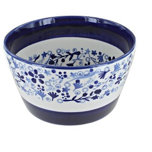 Blue Rose Polish Pottery M194 Manufaktura Medium Serving Bowl - 1 of 1
