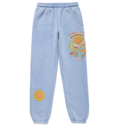 Samii Ryan | Smiley Mirage Sweatpants, Blue, Small, 2