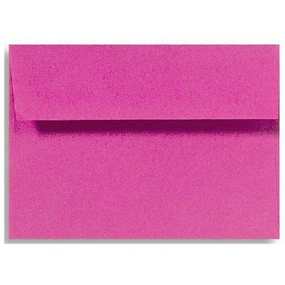 LUX A4 Invitation Envelopes 4 1/4 x 6 1/4 50/Box Magenta LUX-4872-10-50