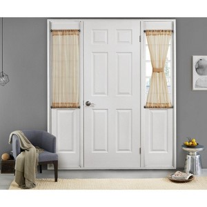 Sheer French Door Curtains - 1 of 4