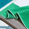 Cabana Striped Cotton Standard Size Towel/ Chaise Lounge Chair Cover Set by Blue Nile Mills - 4 of 4