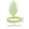 Unique Bargains Women's Feathers Faux Diamond Headbands 1 Pc - 4 of 4