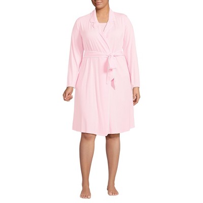 Lands' End Women's Cooling Robe with Piping