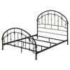 Queen Size Metal Platform Bed with Headboard for Bedroom - 3 of 4
