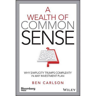 A Wealth of Common Sense - (Bloomberg) by  Ben Carlson (Hardcover)