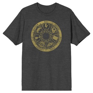 Harry Potter Gold Horcrux Men's Black T-shirt - 1 of 3
