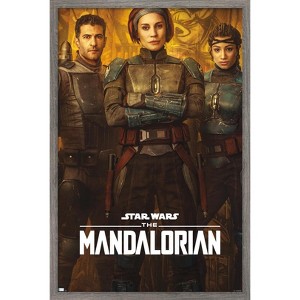 Trends International Star Wars: The Mandalorian Season 2 - Mandalorians Framed Wall Poster Prints - 1 of 4