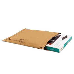 Sealed Air Jiffy Padded Mailer, #0, Paper Padding, Fold-Over Closure, 6 x 10, Natural Kraft, 250/Carton - 1 of 1