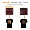 Heat Press Machine, 12 X 15 inch, 6 in1 Heat Press, 800W Sublimation Machine, 360° Rotation Swing-Away Heat Press, Dual-Tube Heating Printing, Black - 4 of 4