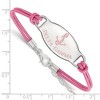 Black Bow Jewelry Sterling Silver Delta Gamma Greek Life Strand Bracelet 7 Inch - 2 of 3