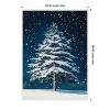 Amanti Art Winter Snowy Pine Tree by Pictufy Studio Canvas Wall Art Print Framed - 3 of 4
