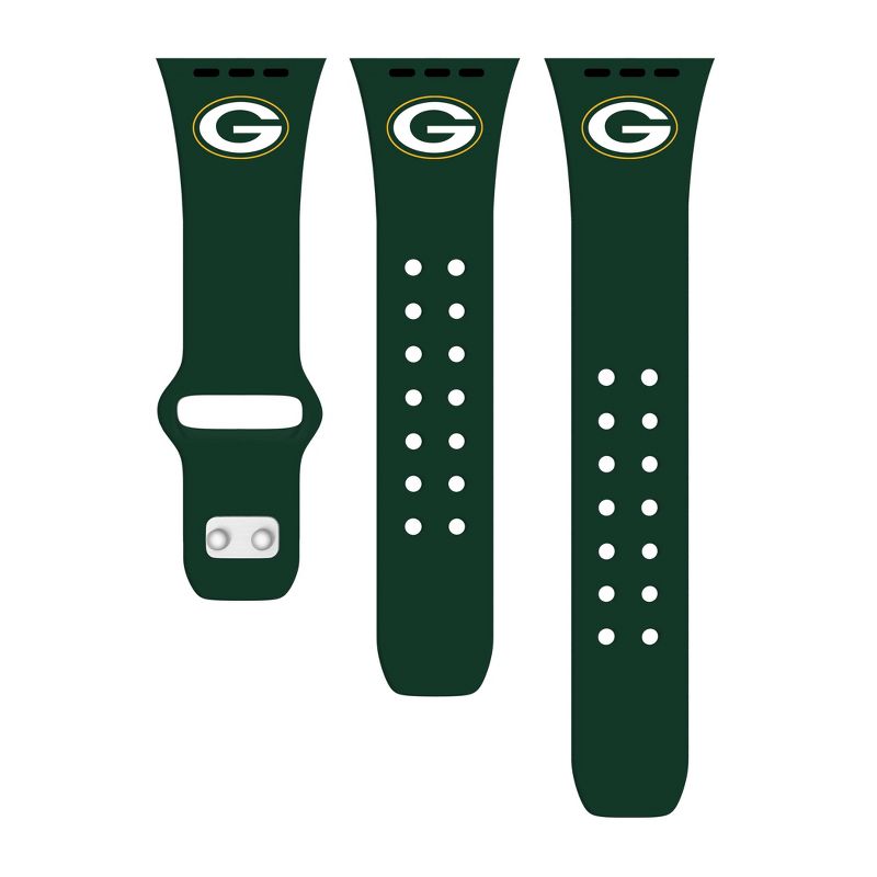 NFL Green Bay Packers Apple Watch Compatible Silicone Band - Green
, 3 of 4