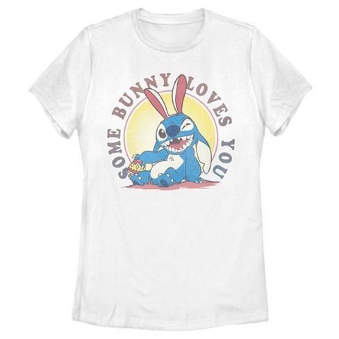 Women's Lilo & Stitch Some Bunny Loves You T-Shirt - image 1 of 4