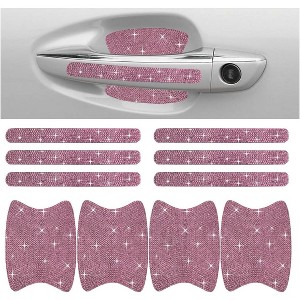 TruAIR Bling Car Door Handle Protector Covers, 2PCS - 1 of 4
