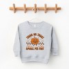 The Juniper Shop Smell My Feet Checkered Toddler Graphic Sweatshirt - 2 of 2