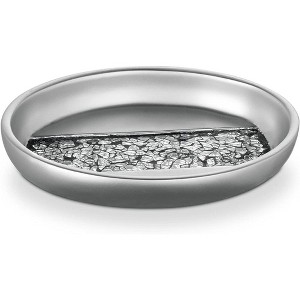 Creative Scents Silver Mosaic Soap Dish - 1 of 4