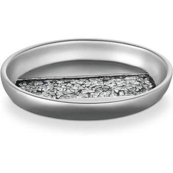 Creative Scents Silver Mosaic Soap Dish