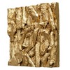 Uttermost Rio Gold Wall Decor – Handcrafted Teak Branch Design, Metallic Gold Finish, 23.6"x23.6"x2.75" - 3 of 4