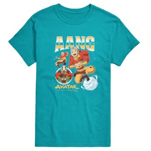 Men's - Avatar: The Last Airbender - Aang Collage Short Sleeve Graphic T-Shirt - 1 of 4