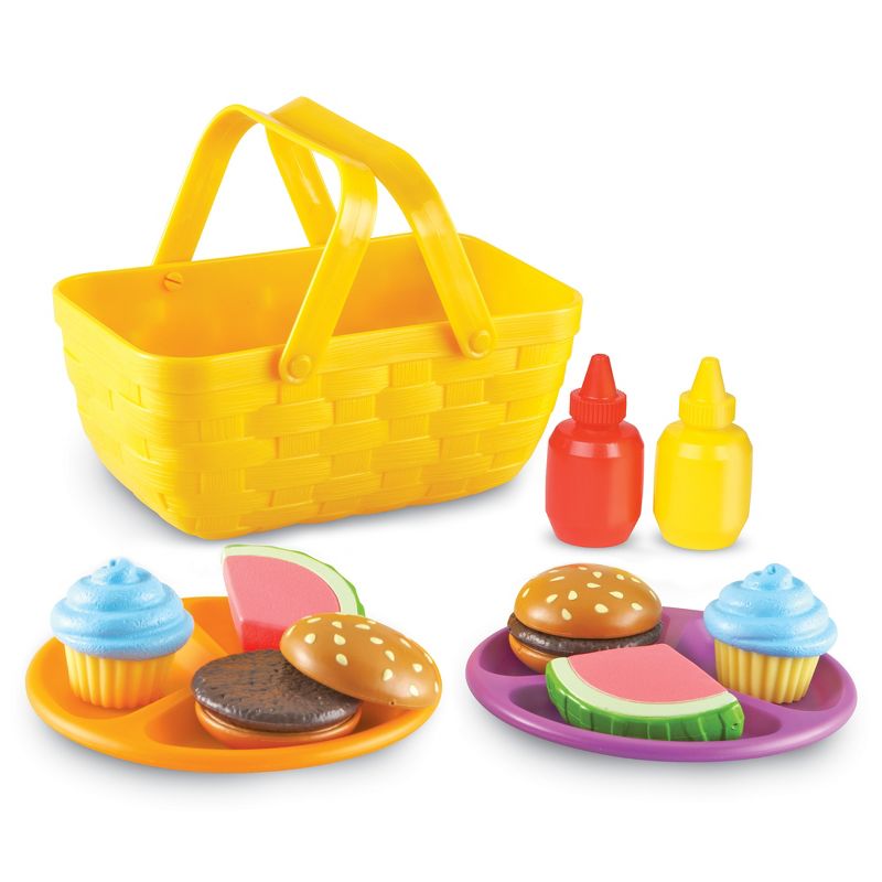 Learning Resources New Sprouts Picnic Set, 15-Piece, Ages 18mos+, 1 of 7