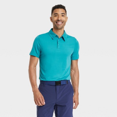 Men's Jersey Polo Shirt - All in Motion™ Arch Green S