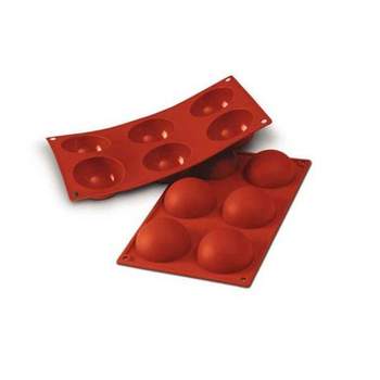Lekue Round Shapes Silicone Ice Cube Tray, Red : Target