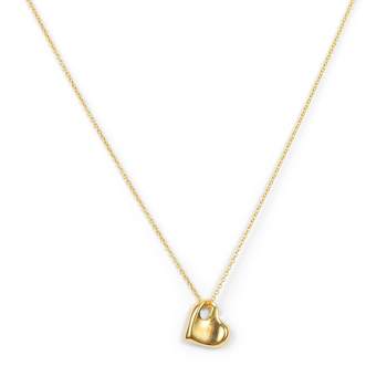 Gold Plated Heart Pendant Necklace | ETHICGOODS