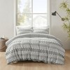 3Pcs Duvet Set, Farmhouse Bedding Set, Cotton Bed Comforter - 2 of 4