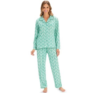 Collections Etc Feminine 2-pc Pj Set - 1 of 4