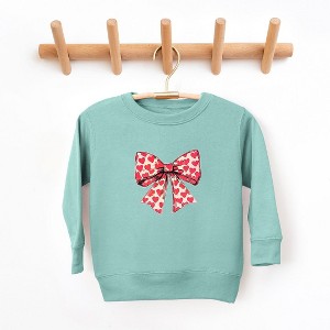 The Juniper Shop Coquette Hearts Toddler Graphic Sweatshirt - 1 of 3