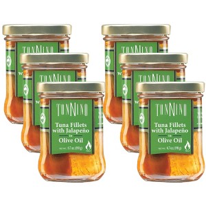 Tonnino Tuna Fillets with Jalapeno in Olive Oil - Case of 6/6.7 oz - 1 of 4