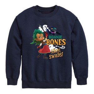 Boys' - Santiago of The Seas - Bonnie Bones Swabs Graphic Long Sleeve Fleece Sweatshirt - 1 of 4