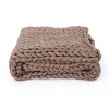 NicBex 50x60 Inch Woven Throw Blanket Fuzzy Cozy Blanket for Bed Bench Sofa Armchair - 4 of 4