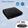 Safstar 57" x 57" Crash Pad Sensory Mat w/ Foam Blocks & Washable Velvet Cover Black - 2 of 4