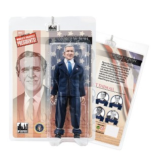 US Presidents 8 Inch Action Figures Series: George W. Bush [Blue Suit] - 1 of 2