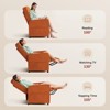 Skyzoo Electric Recliner Chair with Adjustable Backrest & Footrest, Upholstered Recliner Sofa, for Living Room, Nursery - 3 of 4